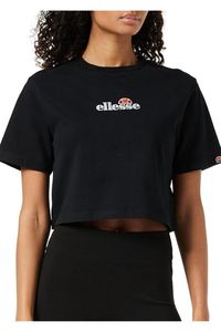 ellesse Damen Crop T-Shirt Fireball black M - 12 - 40