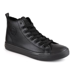 Big Star Buty Trampki Wysokie Ocieplane M Czarne, INT1913