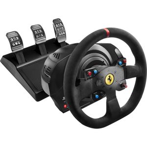 Thrustmaster T300 Force-Feedback Lenkrand Ferrari Integral Racing Wheel Alcantara Edition PS3, PS4, PC