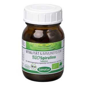 Biospirulina Microalgae Naturland Tablety 100 ks