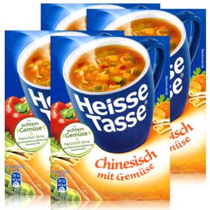 Heisse Tasse Chinesisch mit Gemüse 3 Beutel á 11,3g (4er Pack)