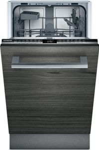 Siemens iQ300 SR63HX64KE, Plně vestavěné, Úzká (45 cm), Černá, Černá, Dotyk, 1,75 m
