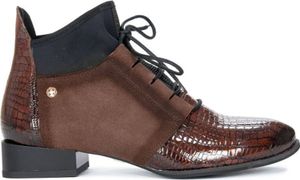 Damen Lederstiefel Maciejka Braun 04744-02 40