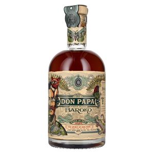 Don Papa Baroko Rum dunkel milder fruchtiger Geschmack 40 Vol.