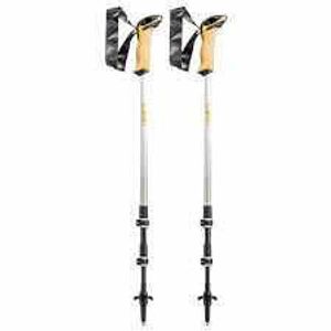 Leki Cressida Mango/White/Silver 90 - 125 cm Kije trekkingowe