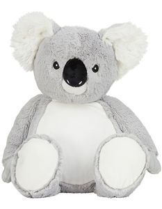 Mumbles Zippie Koala Bear MM574 grey L