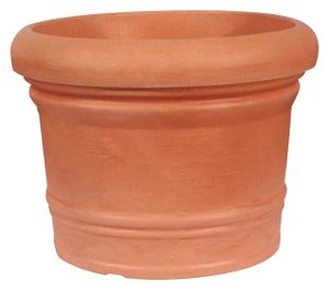 Pflanzkübel geli Palermo Kunststoff Ø 60 H 47 cm terracotta