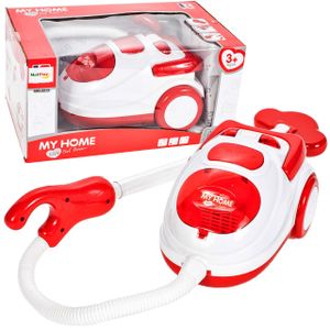 Staubsauger Spielzeug elektrisch Funktion Kinderspielzeug Toy Sound rot  B-WARE 