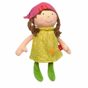 SIGIKID 39411 Puppe klein Softdolls Mädchen Babyspielzeug empfohlen ab 6 Monaten gelb SIGIKID 39411 Puppe klein Softdolls Mädchen Babyspielzeug empfohlen ab 6 Monaten gelb