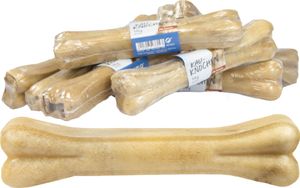 10 Stück á 21 cm - Kauknochen mit Pansen - mit reiner Naturpansenfüllung