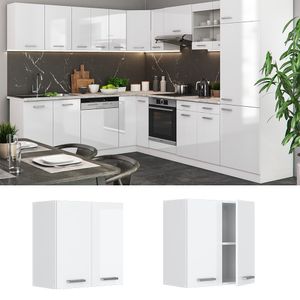 Küchen-Unterschrank Akazie 60 cm weiß Küchenschränke ohne Arbeitsplatte 