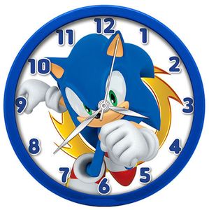 Sonic Kinder Wanduhr Sega Uhr
