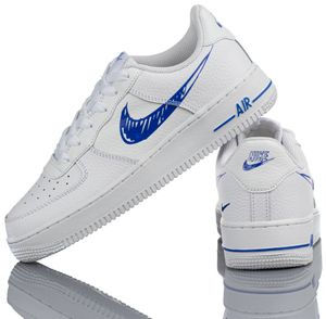 Schuhe Nike Air Force 1 Low Gs, Dm3177 102, Größe:38,5