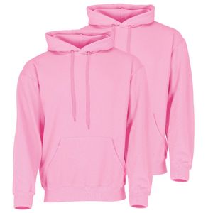 Doppelpack Fruit of the Loom Classic Kapuzen-Sweat Herren Hoodie 2er Pack + GRATIS MyShirt Stoffbeutel