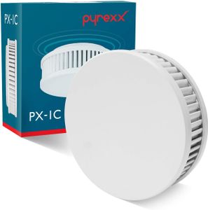 Pyrexx PX-1C Funk-Rauchwarnmelder Weiß - 8er Set