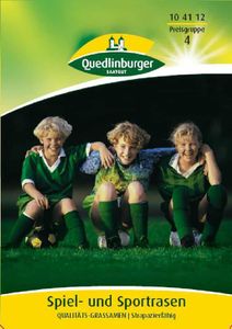 Spiel- und Sportrasen Qualitäts-Grassamen - 104112 Quedlinburger AR5211