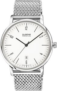 Dugena  Dessau Herrenuhr silber/weiß 7090238