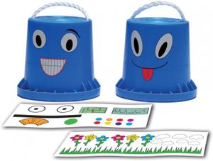 BS Toys DIY laufspulen 10 cm blau, Farbe:blau