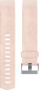 fitbit - Ersatz-/Wechselarmband - Leder Band - Blush Pink Large für CHARGE2 - FB160LBPKL