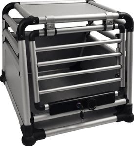 NOBBY Aluminium Autotransportbox "Round Corner, XS, 59 x 55 x 49 x 50 x 32 cm