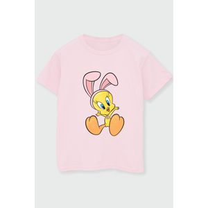 Looney Tunes - "Tweety Pie Bunny Ears" T-Shirt für Mädchen BI24674 (116) (Pink)