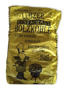 Favorit Lübzer Restaurant Holzkohle, Grillkohle, Gastro Kohle 10 Kg. Sack