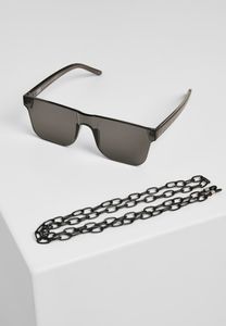 Sluneční brýle Urban Classics 105 Chain Sunglasses blk/blk - UNI