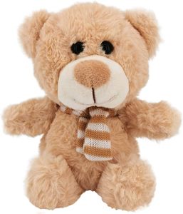 Teddybär Kuscheltier Plüschtier Stofftier Kuschelbär Kleiner Teddy Bär | Größe: 23cm und sehr weich - beige