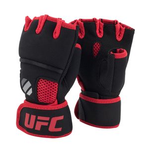 UFC Bandagen/ Boxbandagen Contender Gel Quick Wrap Schwarz/ Rot Größe S/M