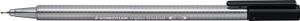 STAEDTLER 334-9 Filzstift Triplus Fineliner, schwarz