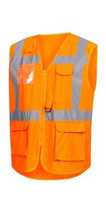 Warnweste 7118 Gr.2XL neonorange EN ISO 13688/EN ISO 20471/EN 1149 NITRAS 7118-4100-2XL