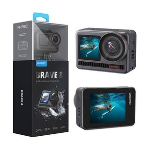 Akaso Brave 8 Action Cam, 48MP, 4K, 60fps, 8x zoom, predný displej, WiFi