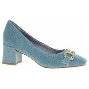 Marco Tozzi Damen Pumps 2-22428-42 lt.blau Jeans 40