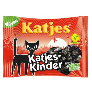 Katjes Katjes Kids pikantna twarda lukrecja o kremowym smaku 175g