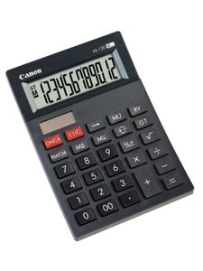 Canon Tischrechner AS-120 Solar / Batteriebetrieb schwarz