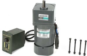 AC 220V 120W 180K Przekładnia Silnik przekładniowy CW/CCW Regulowana prędkość Metalowa przekładnia