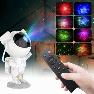 Astronaut LED Projektor Sternenhimmel Lampe  Nachtlichter Schleierkraut Laser Atmosphäre Projektionslampe für Kinder Nacht Licht Geschenk Wohnkultur