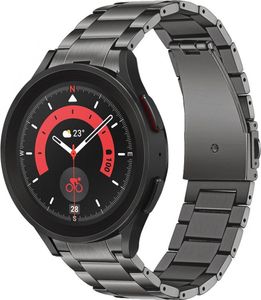 Strap-it Titanarmband - Kompatibel mit Samsung Galaxy Watch 5 Pro Armband Ersatzarmband - Titanium - Hochwertiges Material - für Samsung Galaxy Armband Graphit