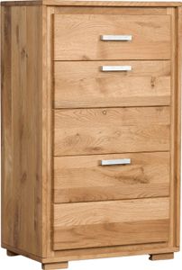 Schuhschrank Schuhkipper Basel 61 cm Wildeiche massiv geölt