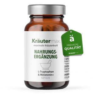 L Tryptophan und Melatonin Kapseln 1 x 50 Stück