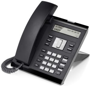 Unify OpenScape IP 35G Eco - Schwarz - Kabelgebundenes Mobilteil - Digital - 1000 Mbit/s - Tisch/Wan