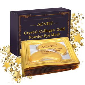 Augenpads Crystal Collagen Gold Anti-Aging Anti-Falten Feuchtigkeitsmaske in 10 Paar Box