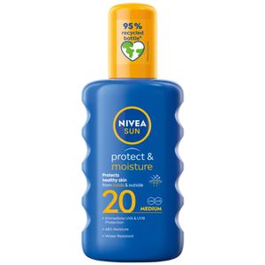 Nivea Protect & Feuchtigkeit SPF20 Sonnenschutz Balsam Spray