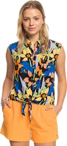 Roxy Tropical View Ärmelloses V-ausschnitt-t-shirt Mehrfarbig S Frau Mehrfarbig S Roxy Tropical View Ärmelloses V-ausschnitt-t-shirt Mehrfarbig S Frau Mehrfarbig S