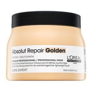 L´Oréal Professionnel Série Expert Absolut Repair Gold Quinoa + Protein Golden Masque pflegende Haarmaske für stark geschädigtes Haar 500 ml