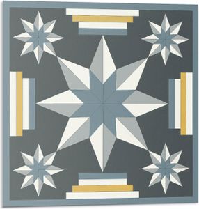 Geometria hviezd a obdĺžnikov– Samolepiace dlaždice – Nástenné obklady – Nástenné panely – Samolepiace obklady do kúpeľne – Samolepiace obklady do kuchyne – Samolepiace tapety na stenu – Nástenné dekorácie –9 Jednotky 30 x 30 cm