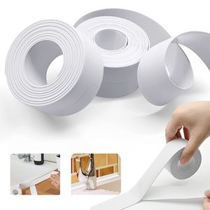 2x Wannendichtband Bad Dusche Wanne Küche Fugenband selbstklebendes Dichtband, 3.2m* 3.8 cm (weiß)