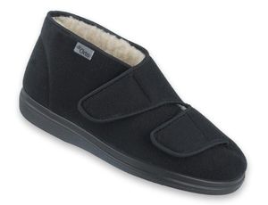 Medizinische Schuhe Befado Dr. Orto isoliert mit Wolle 986M011 schwarze, nicht nur für Diabetiker