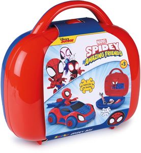 Smoby Spidey Auto in Gereedschapskist, 18dlg.