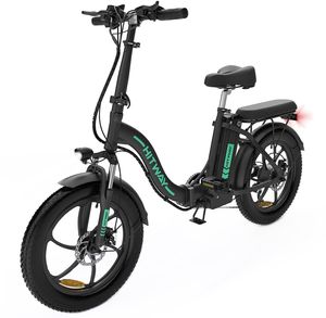 E Bike Fat Reifen 20" , Elektrofahrrad Mit 36V 11Ah Batterie, E-Bike für Herren und Damen,Assistenz-Modus Long Range 35-90KM City Mountain Bicycle